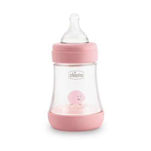 Chicco Perfect5  biofunkcionális cumisüveg 150 ml -Rózsaszín