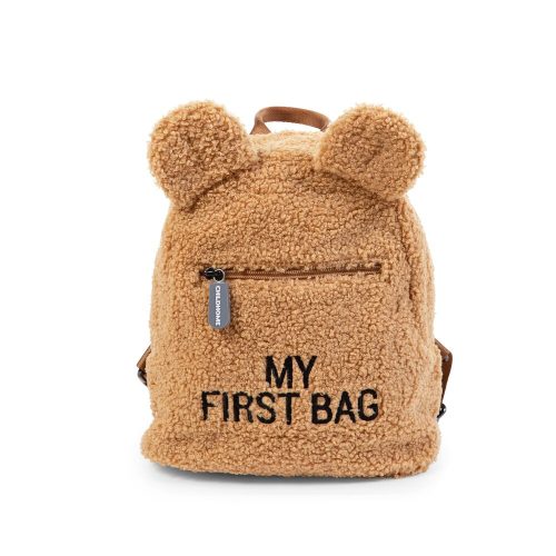 Childhome "My First Bag" Gyermek Hátizsák - Plüss - Barna