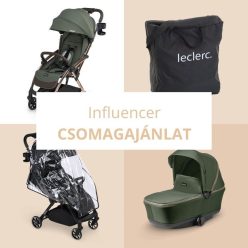   Leclerc Influencer Bundle Deal babakocsi szett csomagajánlat - Army Green