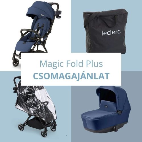 Leclerc Magicfold Bundle Deal babakocsi szett csomagajánlat - Blue