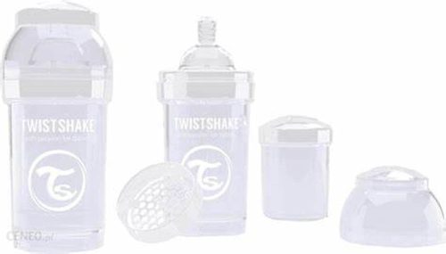 Twistshake Anti-colic cumisüveg 180ml- Fehér