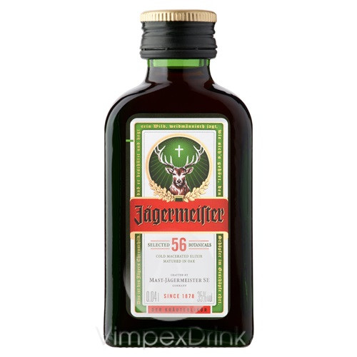 Jagermeister 0,04l mini PAL 35%