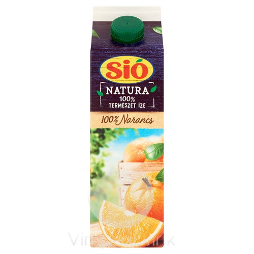 SIO Natura Narancs 100% 1l TETRA