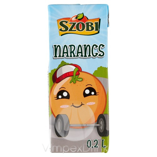 SZOBI Narancs 0,2l TETRA