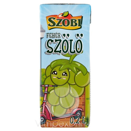 SZOBI Fehérszőlő 0,2l TETRA