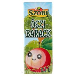 SZOBI Őszibarack 0,2l TETRA