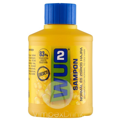 WU2 Sampon normal,zsíros 100ml