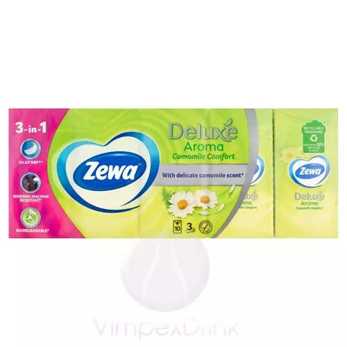 ZEWA DELUXE PAPÍRZS.KAMILLA 3R.10X10