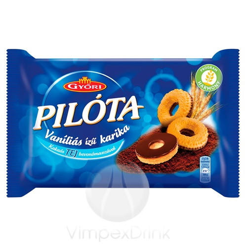 PILÓTA VANÍLIÁS KARIKA TEJ 150G /24/