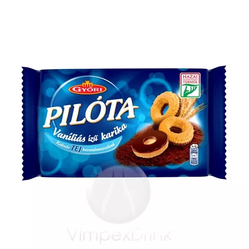 PILÓTA VANÍLIÁS KARIKA TEJ 150G /24/