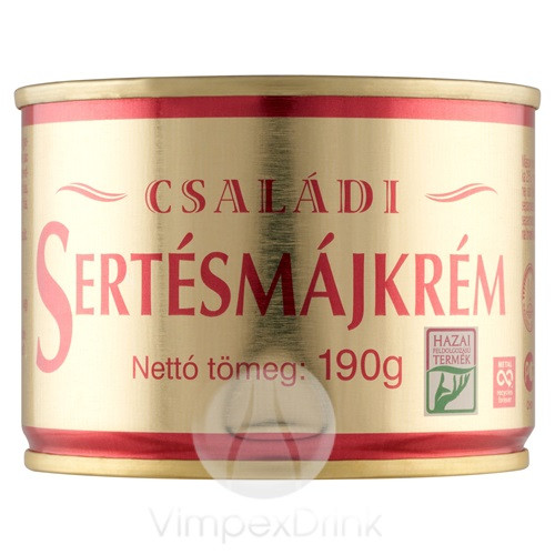 SZEGEDI SERTÉSMÁJKRÉM CSALÁDI TZ. 190G