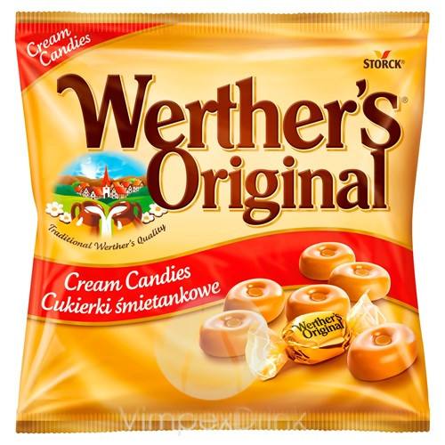 WERTHER'S ORIGINAL KARAMELLCUKORKA 90G