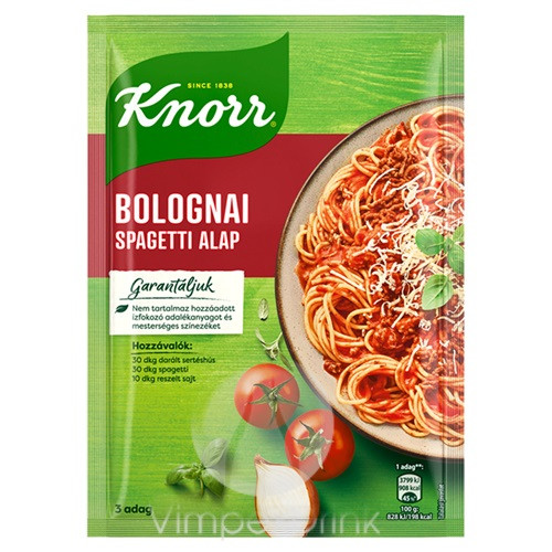 KNORR BOLOGNAI SPAGETTI ALAP 59G