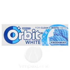 ORBIT WHITE FRESHMINT DRAZSÉ 14G  "R"