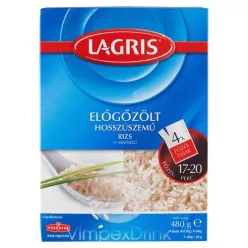 PODRAVKA Lagris Előgőzölt Főzőtas. rizs 480g
