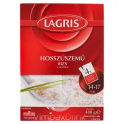 PODRAVKA Lagris Hosszúszemű Főzőtas. rizs 480 g