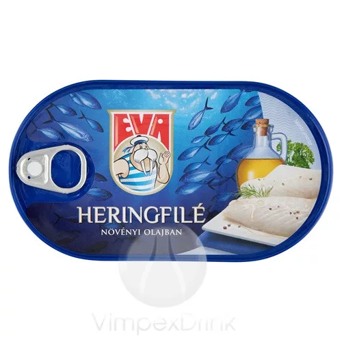 PODRAVKA 'Eva' Heringfilé Növényi Olajban 170g