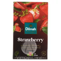 Dilmah Strawberry fekete tea 20*1,5g/12/