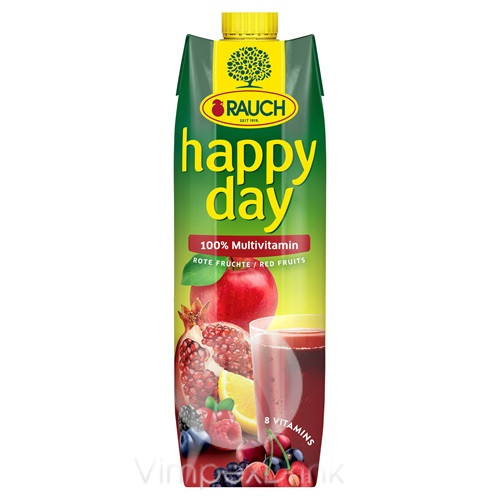 RAUCH Happy Day Red Multivitamin 100% 1l TETRA