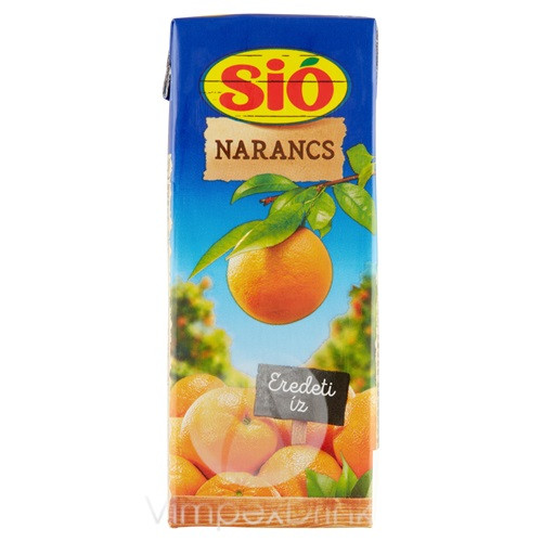 SIO Narancs  12% Új 0,2l TETRA