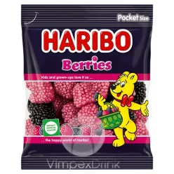 HARIBO BERRIES SZEDER-MÁLNA 100G