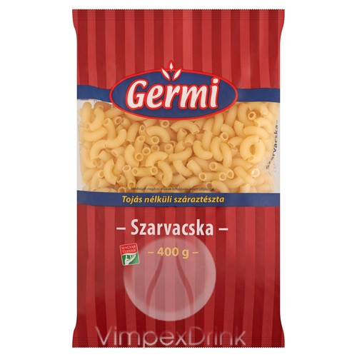 GYERMELYI GERMI TOJÁS NÉLKÜLI SZARVACSKA 400G