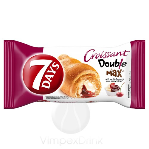 7 Days Croissant Double Meggy-Vanília 80g