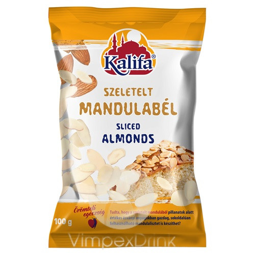 Kalifa mandula Szeletelt 100g