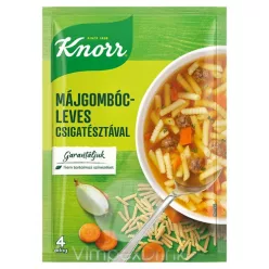 Knorr 58g Májgombócleves Csigatésztával