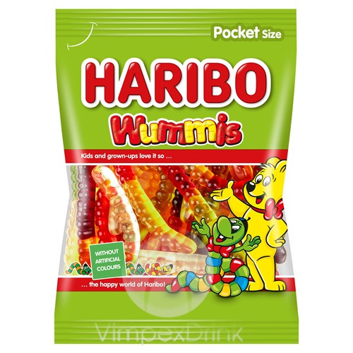 Haribo gumicukor Wummis kukac 100g