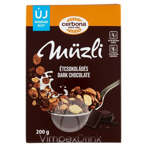 Cerbona müzli étcsokis 200g