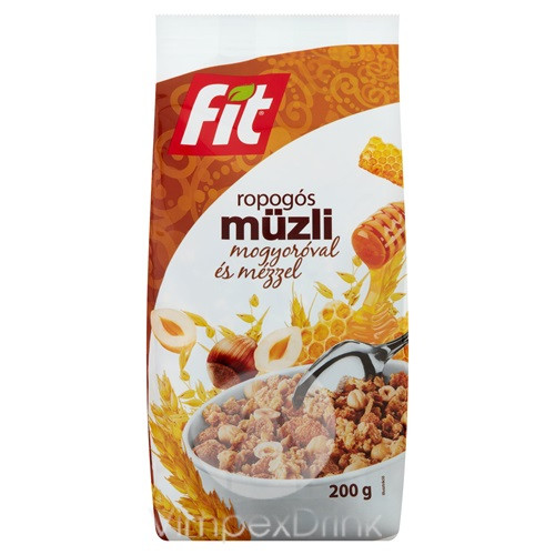 FIT reggeli ropogós müzli 200g földimogyoróval és mézzel /14/