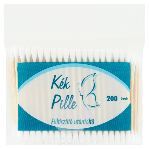 Kék pille fültisztító ut. 200db-os