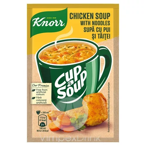 Knorr bögrés leves 12g Tyúkhúsleves