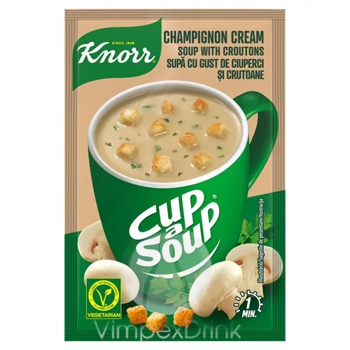 Knorr bögrés leves 15g Gombakrémleves