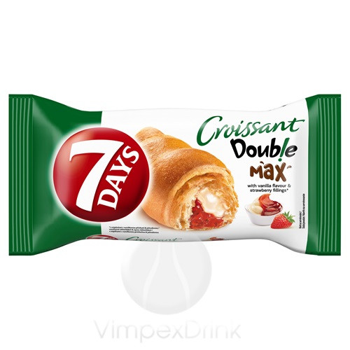 7 Days Croissant Double Eper-Vanília 80g