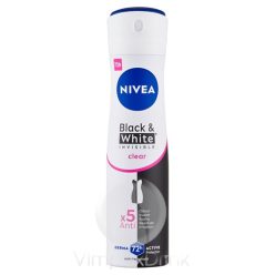 Nivea Deo 150ml B&W Invisible Clear