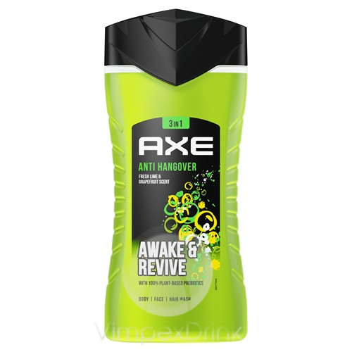 Axe tusfürdő 250ml Anti-hargover