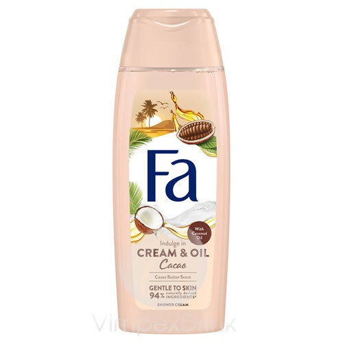 Fa tusfürdő 250ml Crem&Oil Kakaóvaj