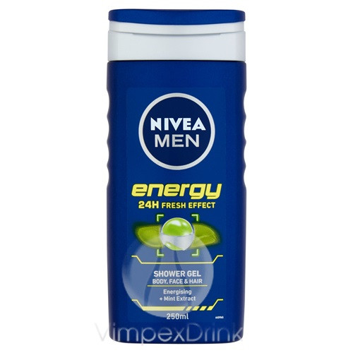 Nivea Men tusfürdő 250ml Energy