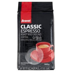 Bravos Espresso őrölt vak. kávé 1kg /10/