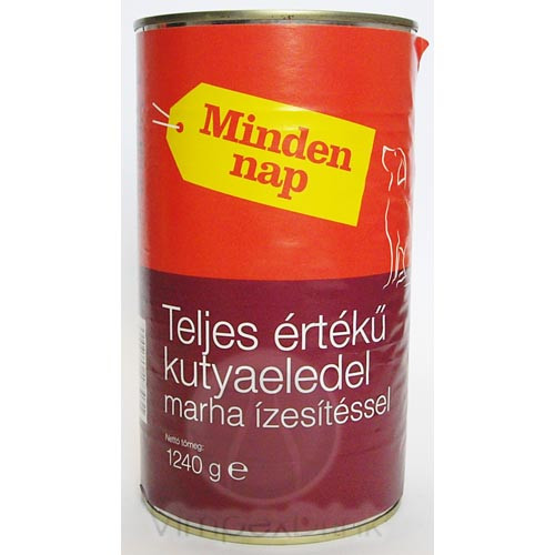 MINDEN NAP KUTYAEL.NEDVES MARHA 1240G