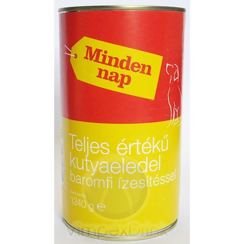 MINDEN NAP KUTYAEL.NEDVES BAROMFI 1240G