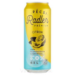 PECS Radler Kontroll Citrom 0,0% 0,5l DOB /24/