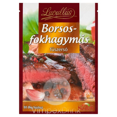 LUCULLUS FŰSZERSÓ BORSOS-FOKHAGYMÁS 28G