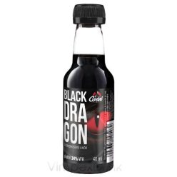 CSEVI Black Dragon keserű likőr 0,05l ELD 34%  PET