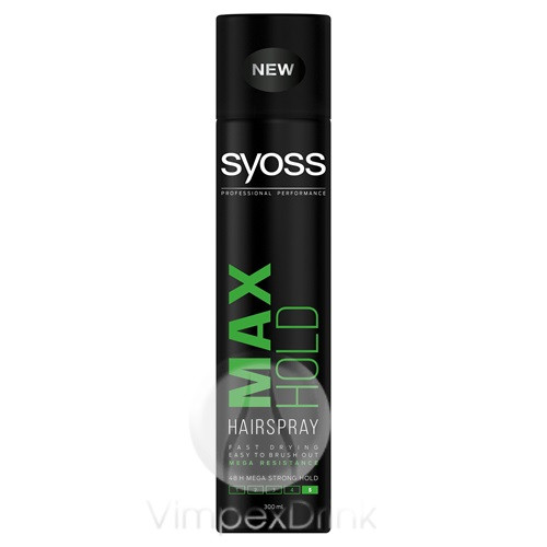 Syoss hajlakk 300ml Max hold