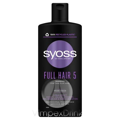 Syoss sampon 440ml Full hair 5D