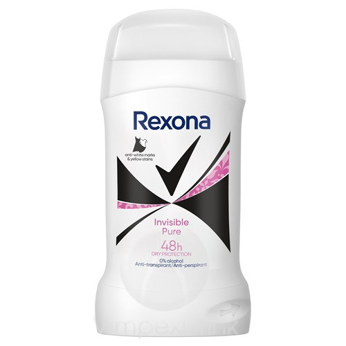 Rexona stift 40/50ml Invisible Pure