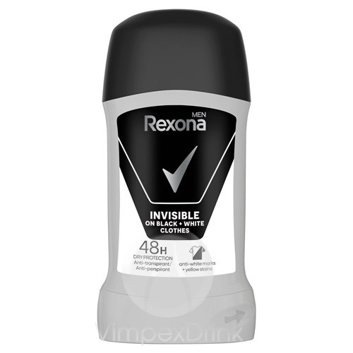 Rexona stift ffi 50ml Invisible B&W